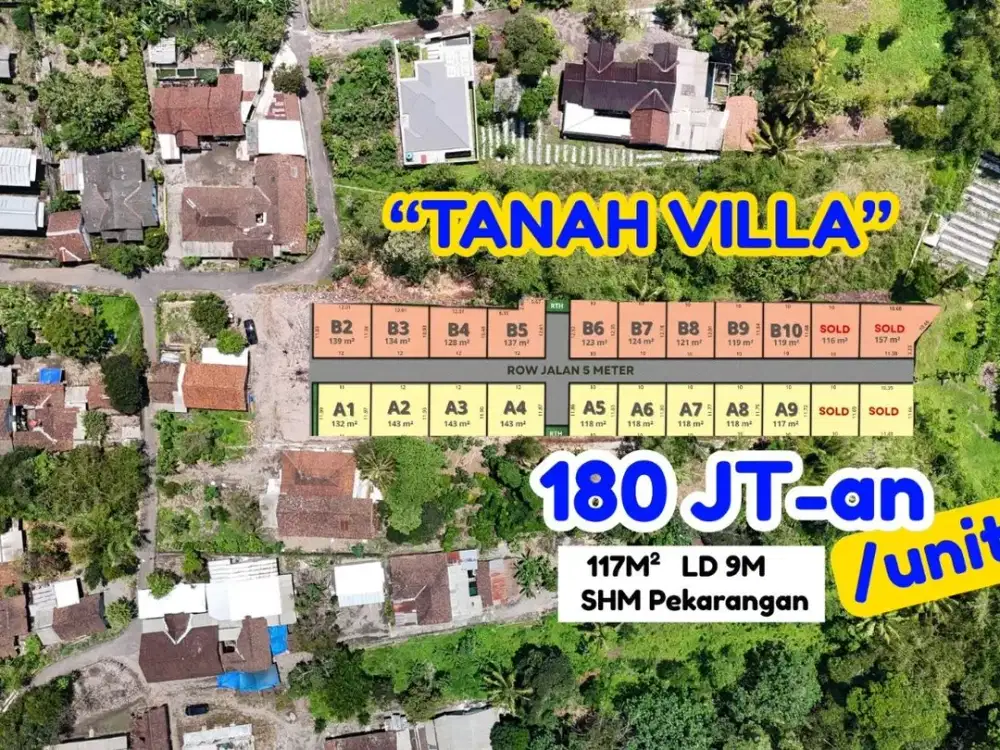 Area Villa Pakem, Tanah Strategis Prospek Investasi