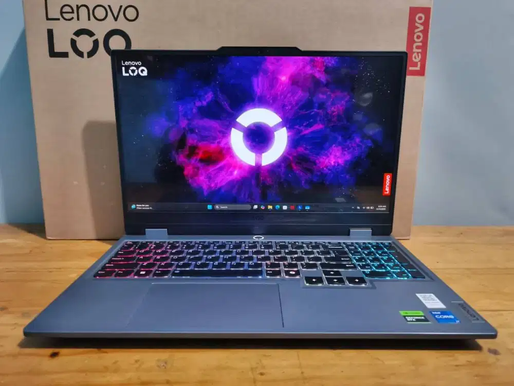 LOQ 15IRX9 i7-13650HX 12/512GB RTX 3050 6GB Garansi Juni 2026