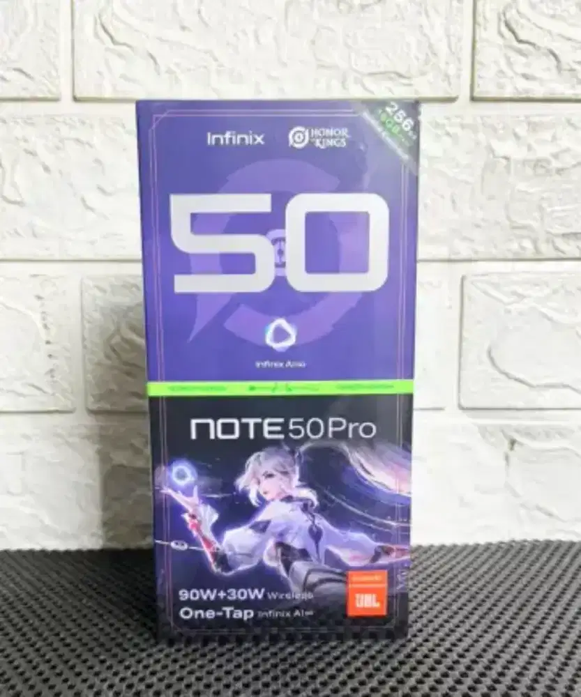 Infinix note 50 pro 8/256gb baru segel garansi resmi
