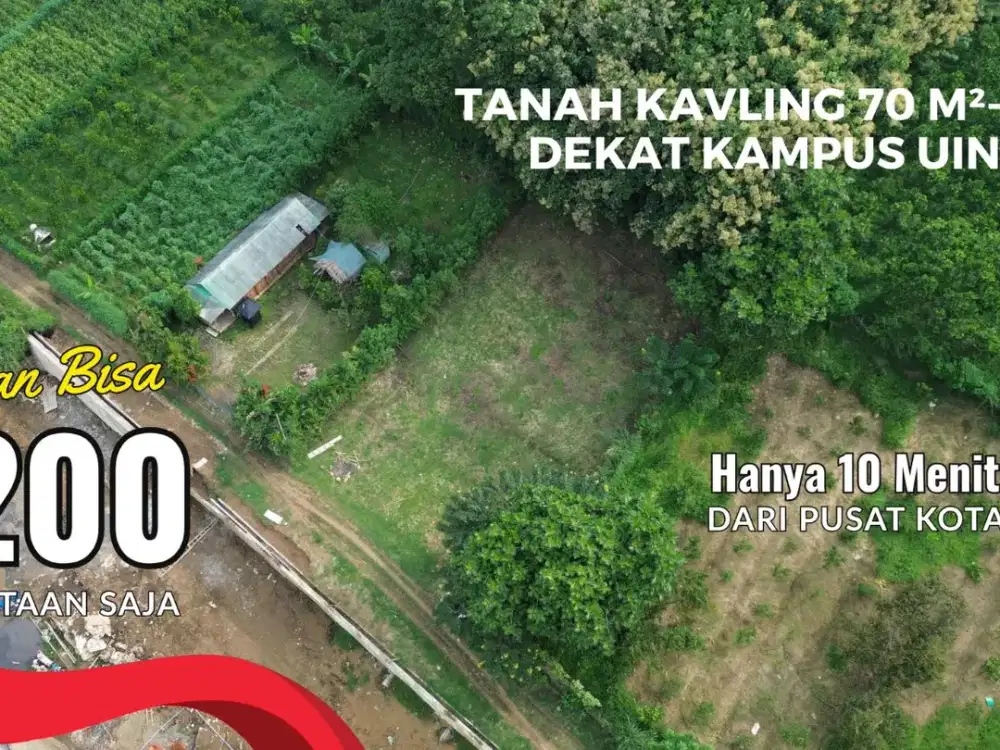 Tanah Dekat UIN Pascasarjana Akses Mudah