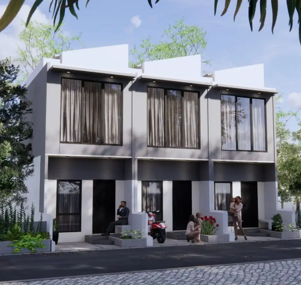 Di jual rumah baru 2 Lantai  jln Pramuka sari percetakan negara