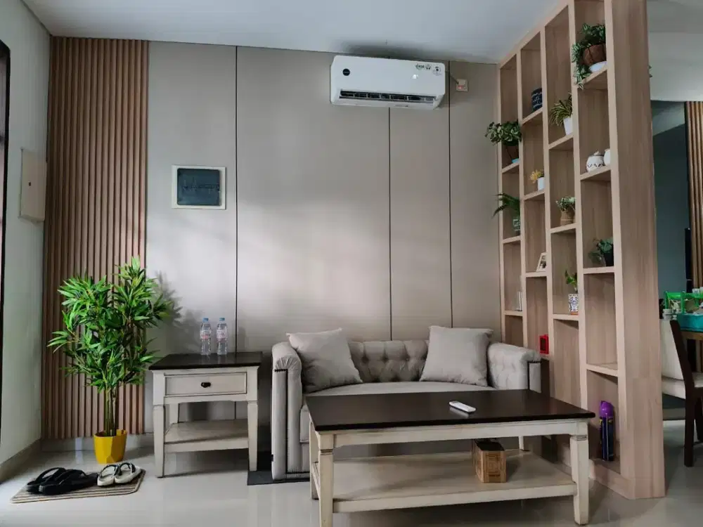 Termurah Rumah 2 Lantai Siap Huni Semi Furnish di Cluster Alamanda Graha Natura