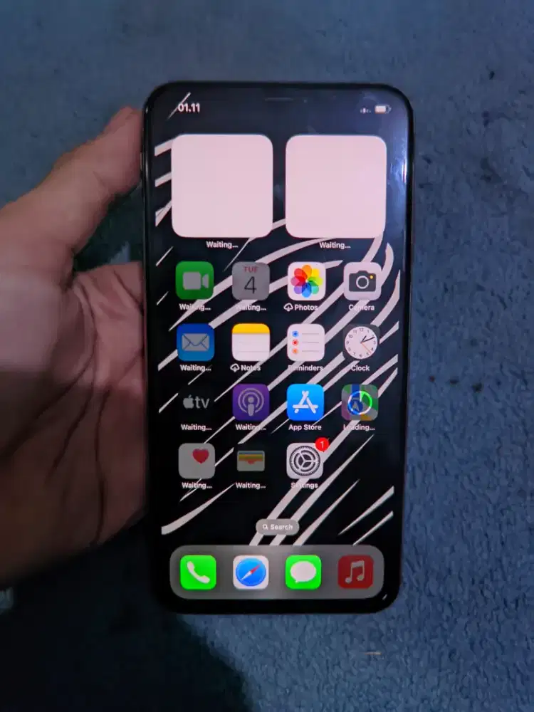 Iphone xs max 256gb Dual sim imei regist anti blokir jual cepat