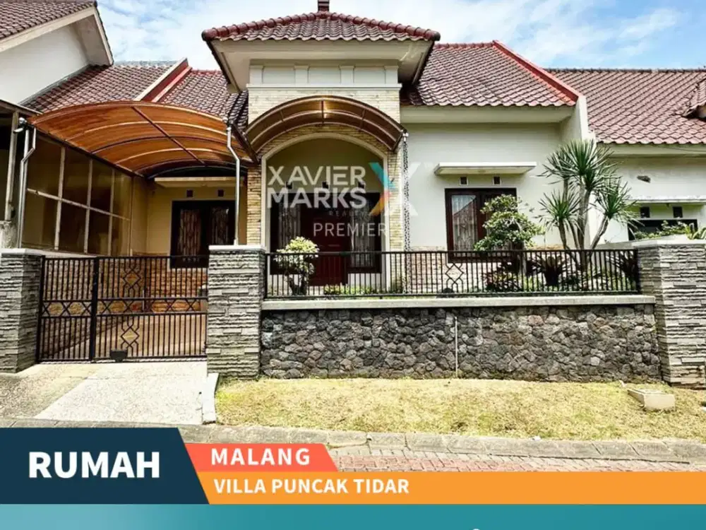 Dijual Rumah Full Furnish Kawasan Eksklusif di Villa Puncak Tidar