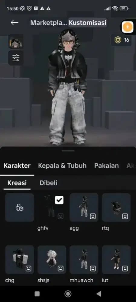 Jual akun Roblox pribadi