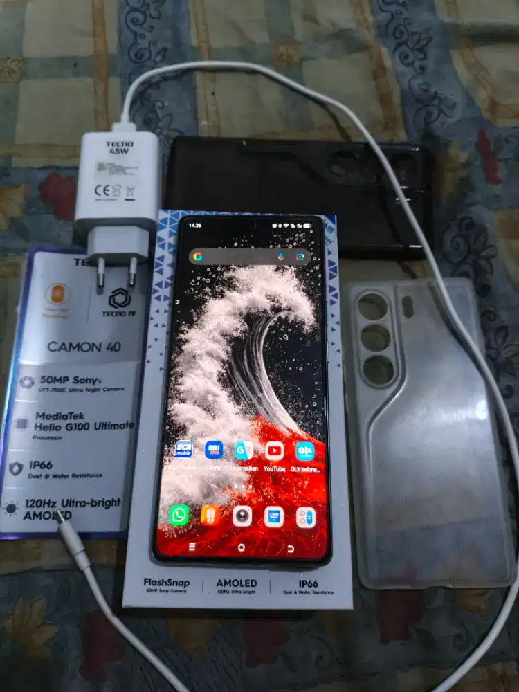 Tecno camon 40 4G 8/256GB