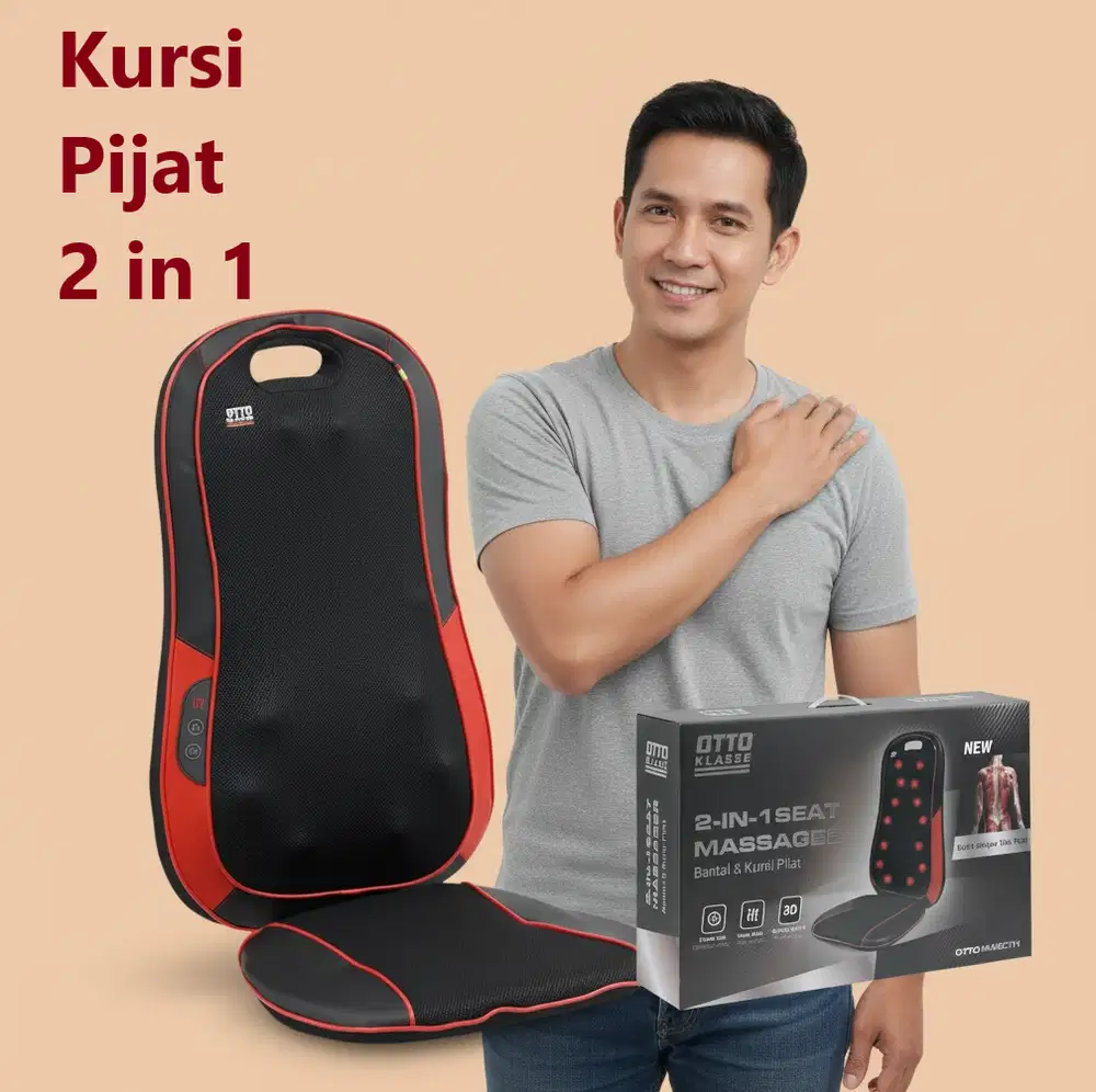 Kursi pijat refleksi alat pijet perjalanan