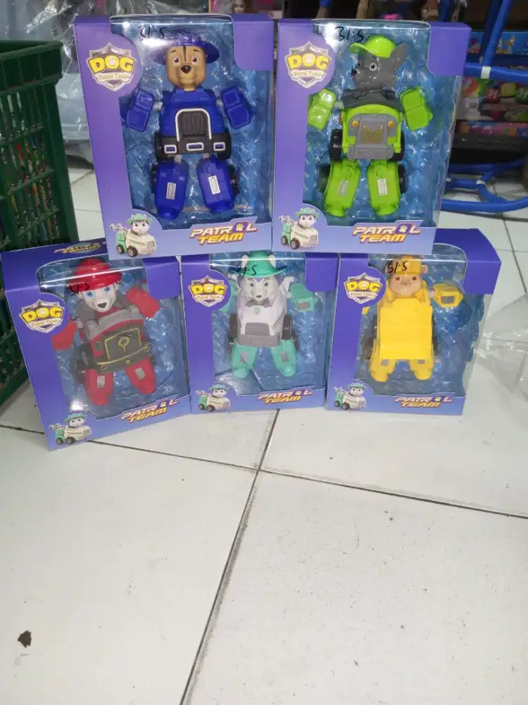 Mainan Anak Team Patrol Dog