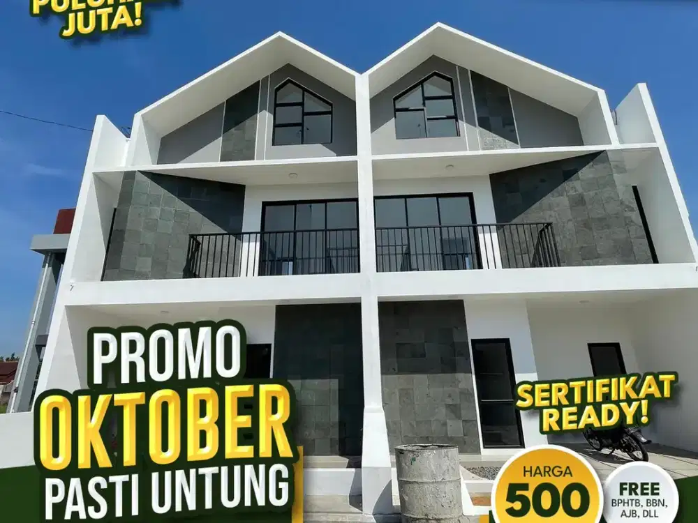 Promo Harga Akhir Tahun !! Dapat Rumah + Bonus Canopy