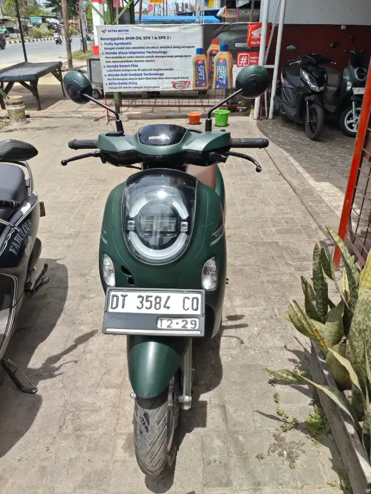 Scoopy Hijau Tahun 2024 akhir