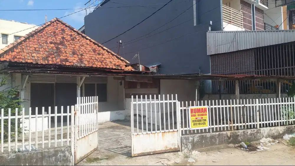 Jual Rumah/Tanah di dekat Dempo Dalam gang rotan Palembang kota