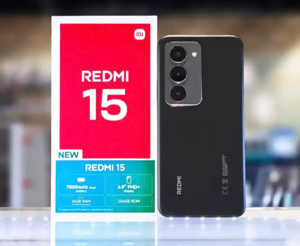PROMO REDMI 15 NEW SEGEL GARANSI RESMI