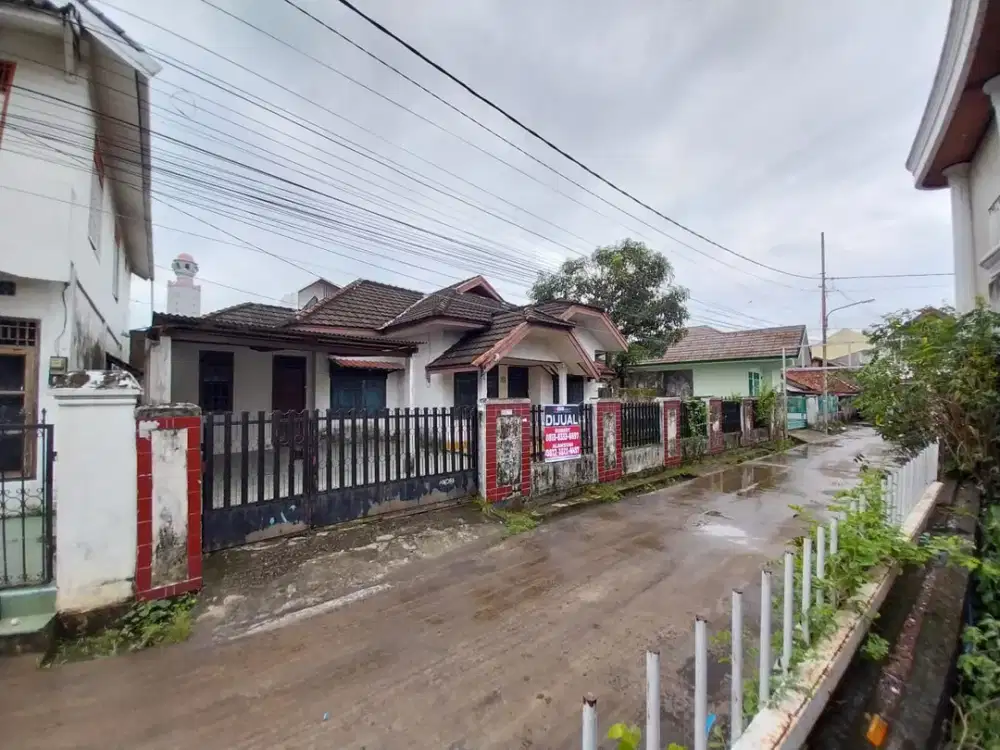 DIJUAL TANAH BONUS BANGUNAN JALAN OGAN BASUKI RAHMAT PALEMBANG