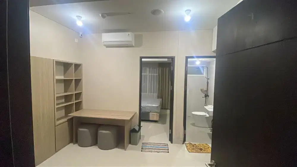 Sewa -- klaska residence 1br furnish full lengkap blm SC lantai 15