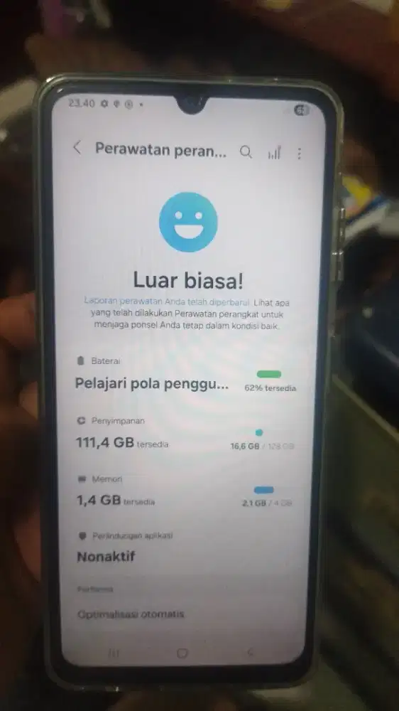 Samsung a06 sein 4/128 fullset ori nominus mulus