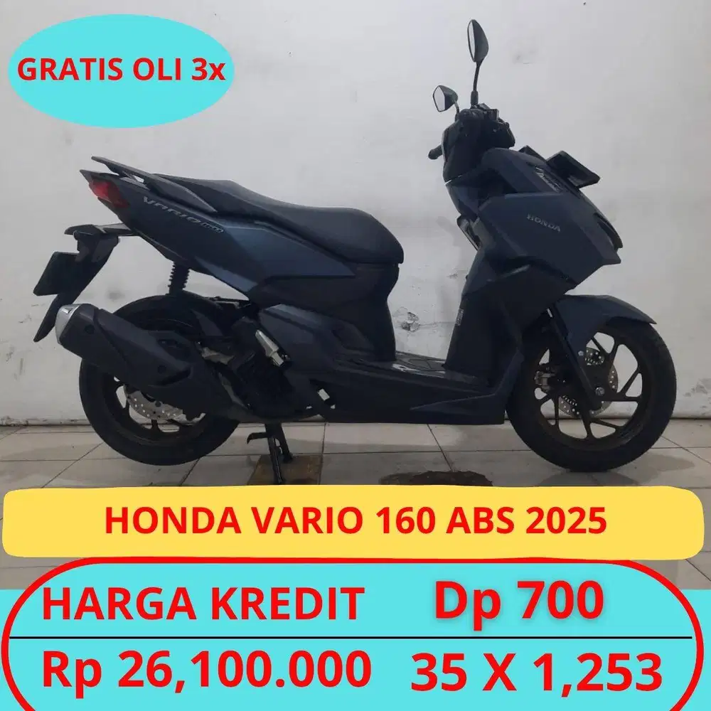Honda Vario 160 Abs 2025 Dp Murah Hanya 700Ribu