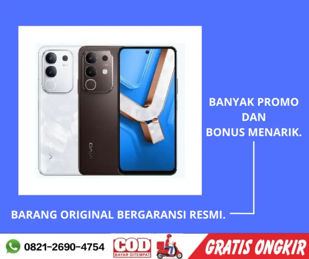 Vivo Y29 8GB+8GB/256GB ,Baru,Segel Box Resmi,Garansi Resmi,Original