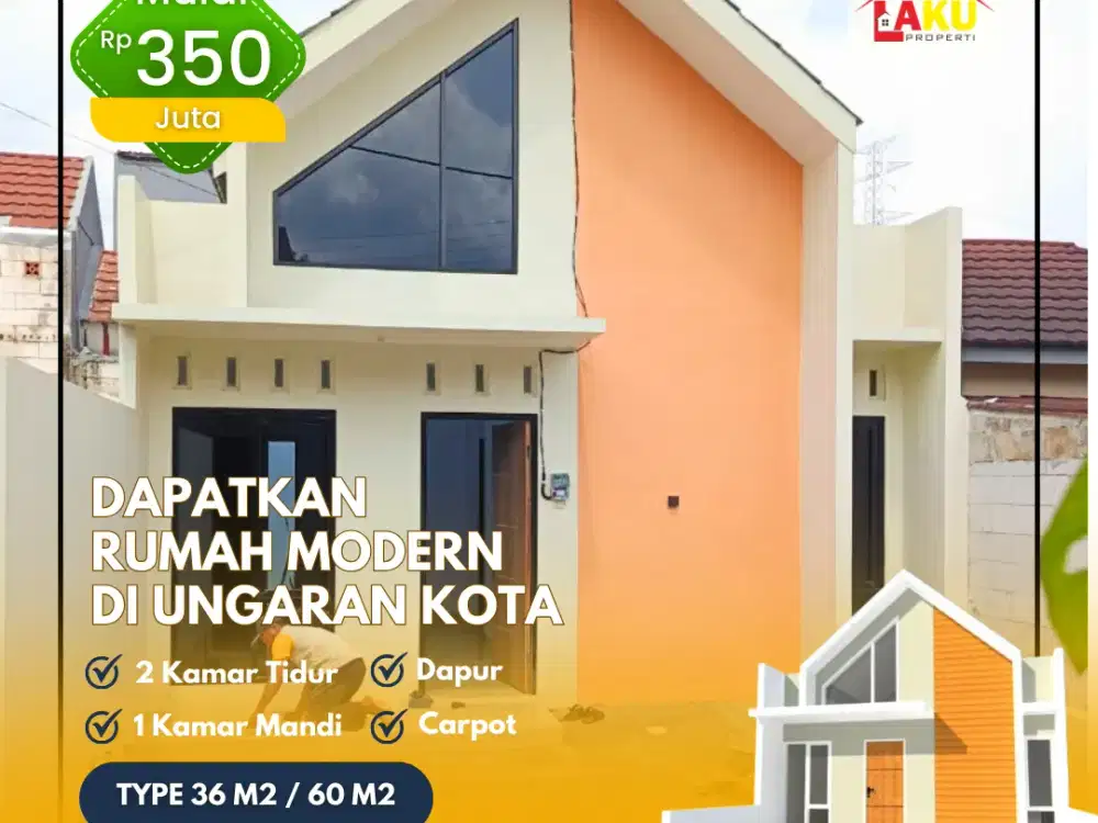 4 Unit Terakhir Perumahan di Tengah Kesejukan Alam 5 Menit ke Exit Tol