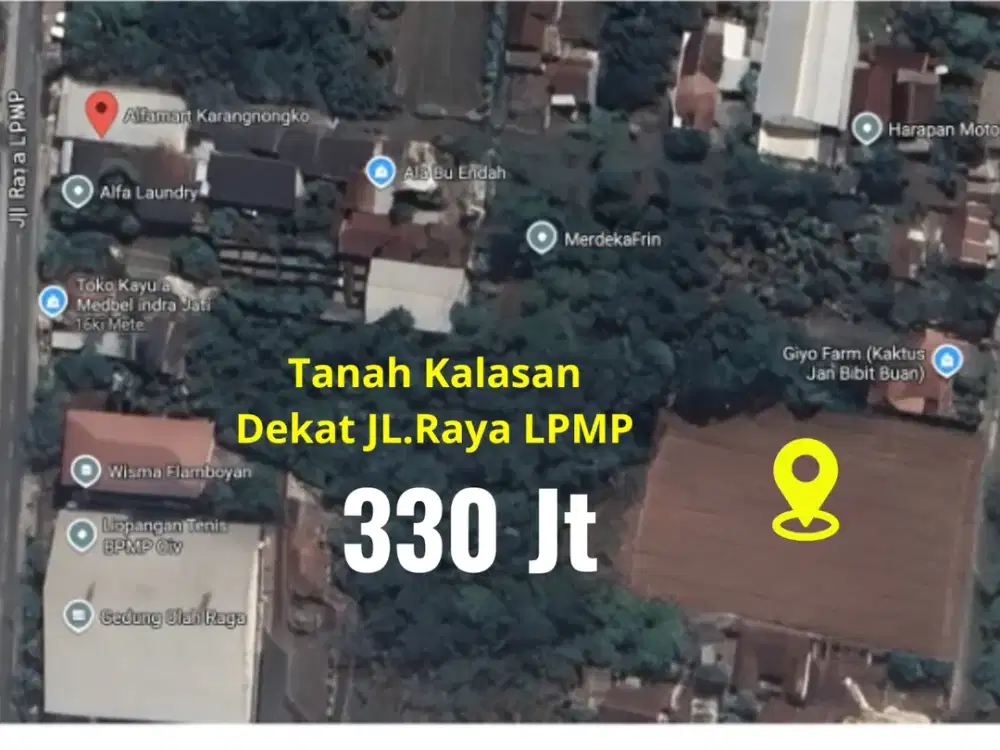 Dekat Jalan Raya Jogja Solo, Tanah 330 Jt Di Kalasan Jogja Timur