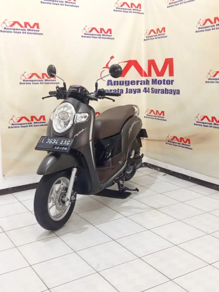 Ready Honda scoopy stylish Tahun 2019 warna Abu Abu