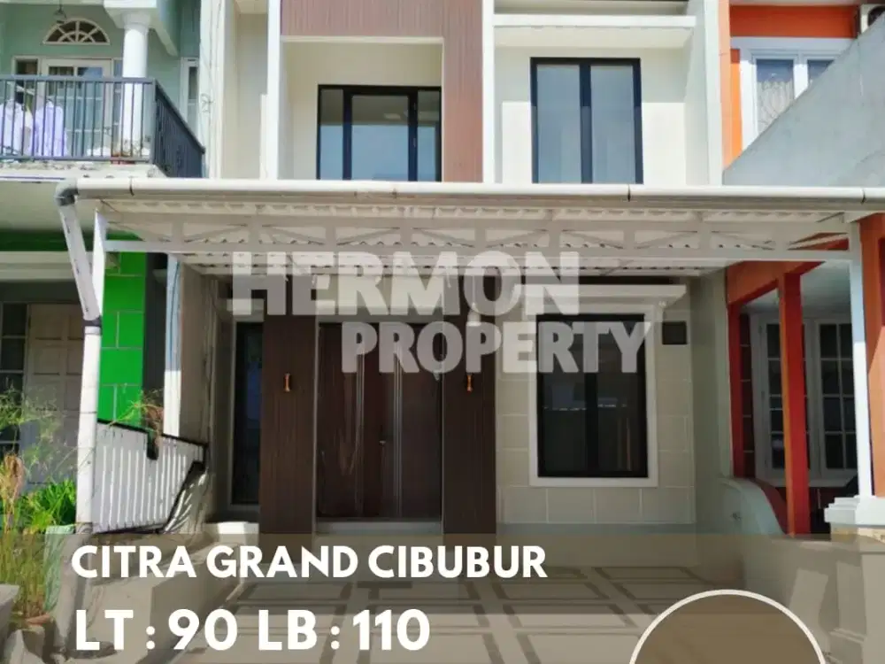 Citra Grand Cibubur , Bangunan Minimalis Modern , Cluster Depan , Harga Nego sampai Deal