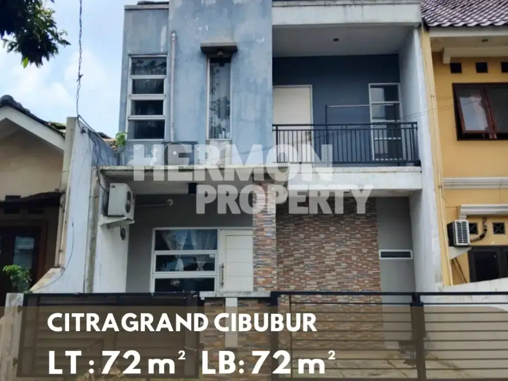 TERMURAH DI Citra Grand Cibubur , Bangunan Minimalis , Cluster Ter depan , Nego Menarik