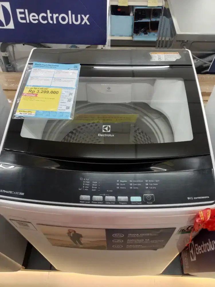 mesin cuci Electrolux 1 tabung 9 kg