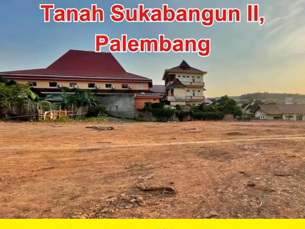 DIJUAL tanah pusat kota SUKARAMI JL SUKABANGUN 2