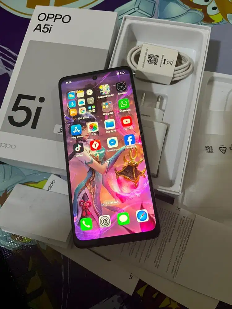 OPPO A5i LKnew Fullset Mulus