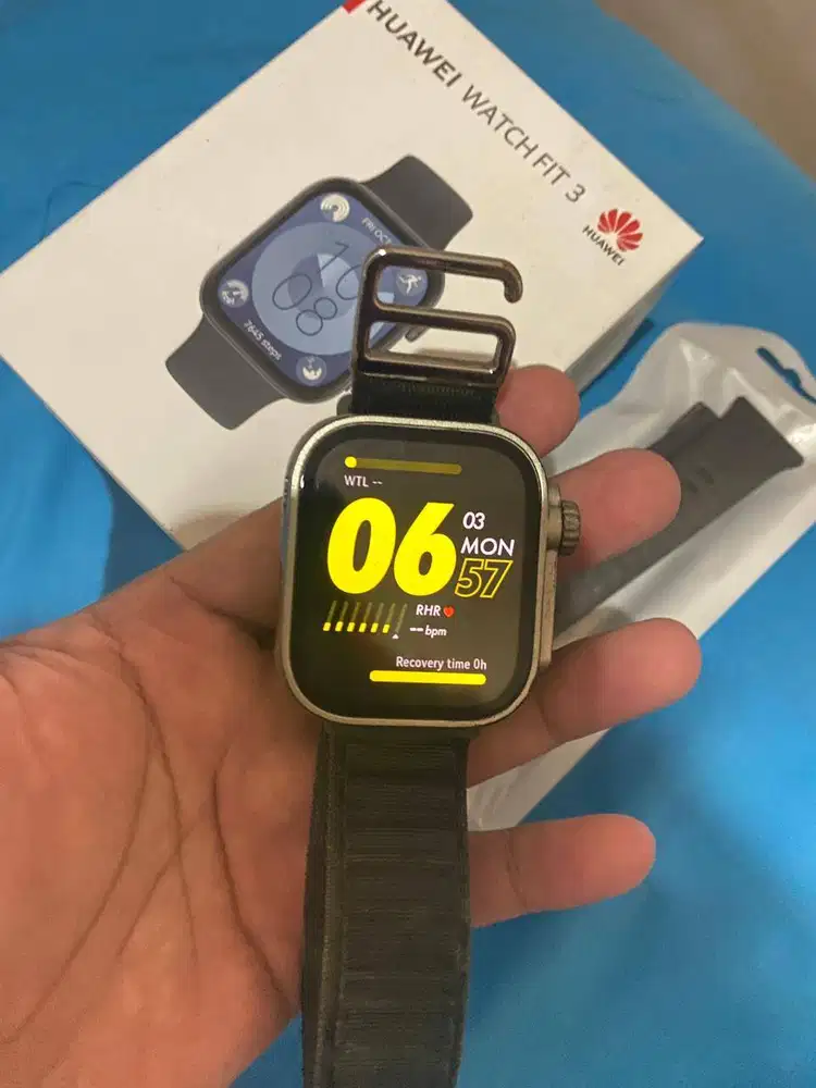 Huawei Watch Fit 3 Black - Bonus Strap & Case