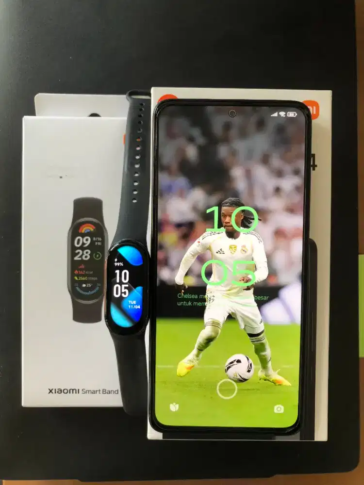 Paket Xiaomi Redmi Note 14 4G 8/256 & Xiaomi Smart band 9 garansi on