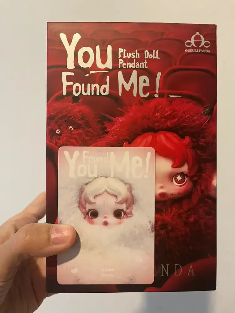 Skull Panda You Found Me yg selected ghostie
