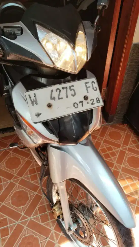 Supra x 125 2008 TGN1 Surat Lengkap Plat W 2028