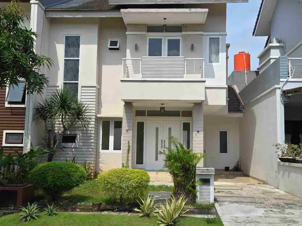 Rumah Asri siap huni di Cluster Heliconia Harapan Indah Bekasi