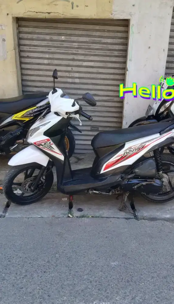 Homda beat Fi 2014 mulus ss komplit