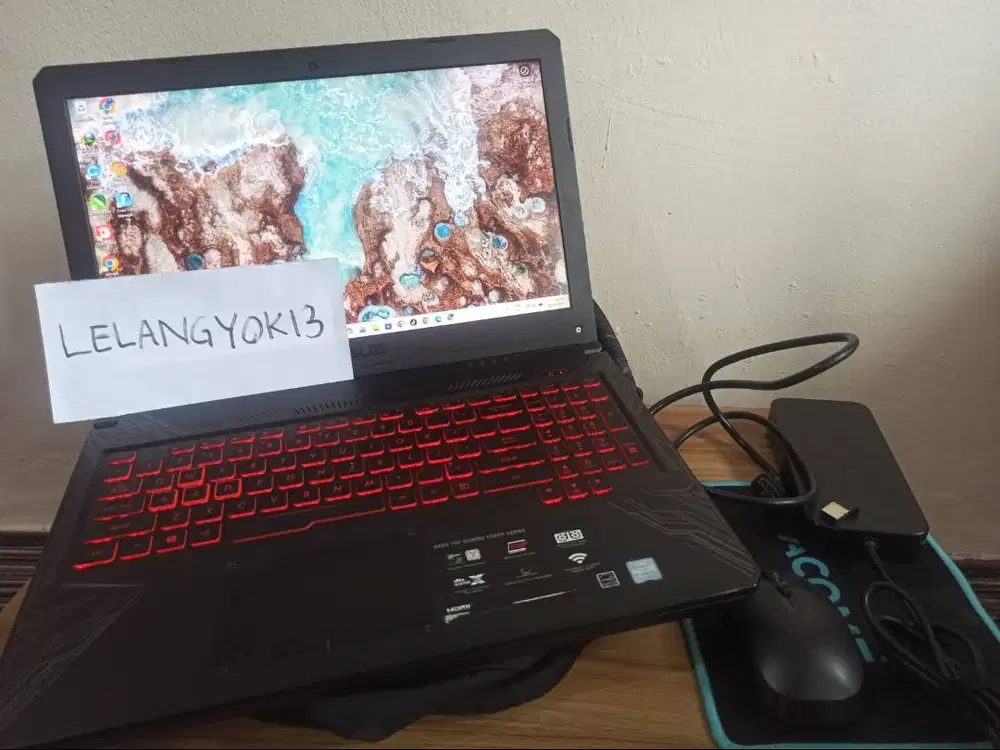 Dijual Cepat Laptop ASUS TUF GAMING FX504 Series