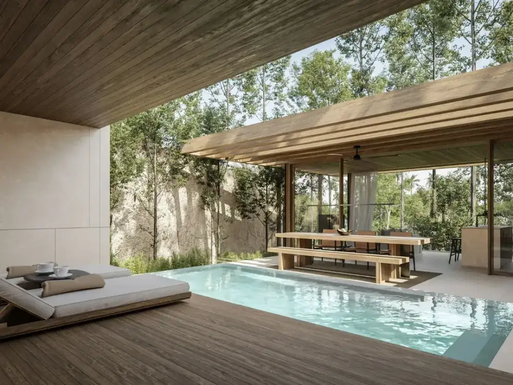 Villa Wellness Freehold di Tengah Hutan Canggu