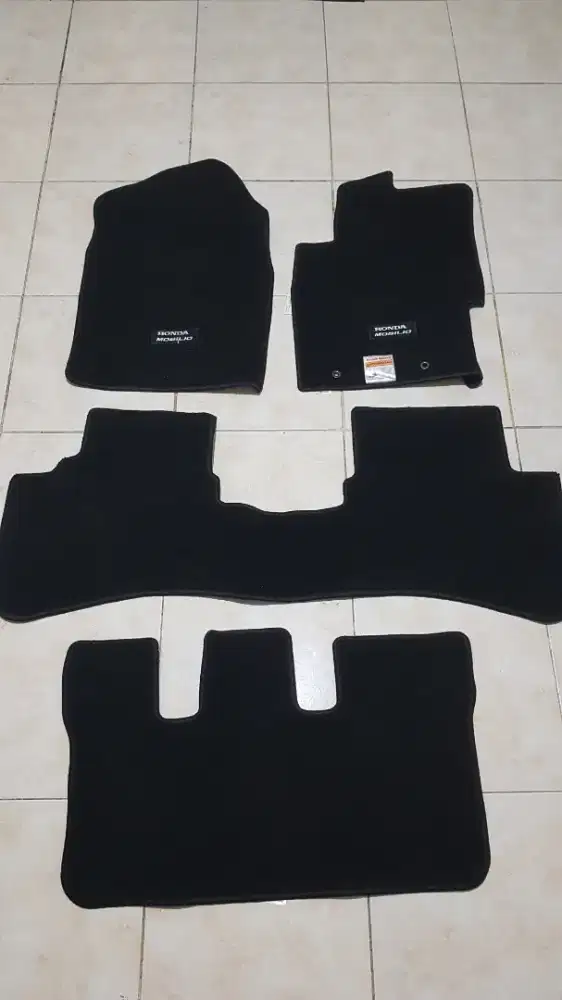 KARPET DASAR 1 SET GENUINE ORIGINAL HONDA MOBILIO NEW LENGKAP LANGKA