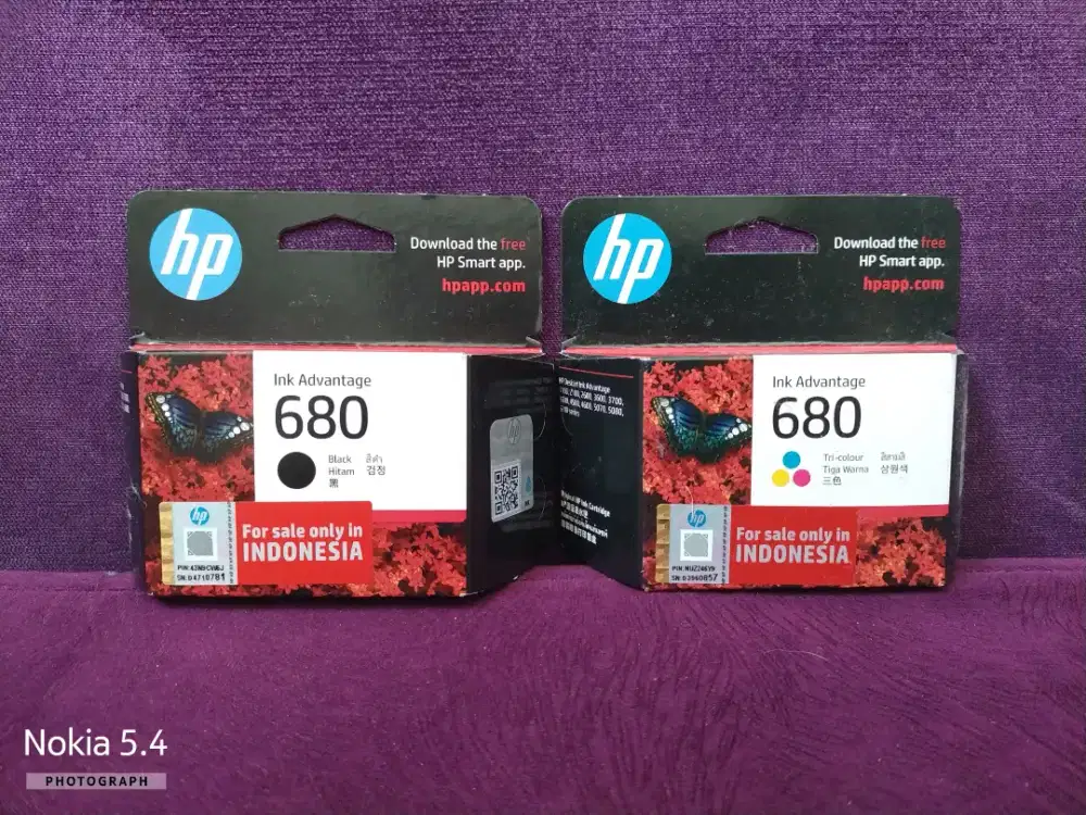 HP Deskjet Ink Advantage 680 Cartridge 1set Original