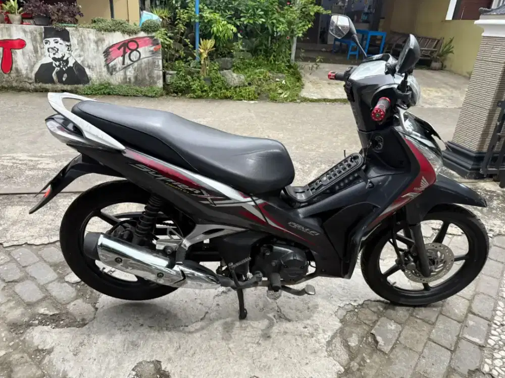 Supra helm in injeksi THN 2016 plat AB Bantul