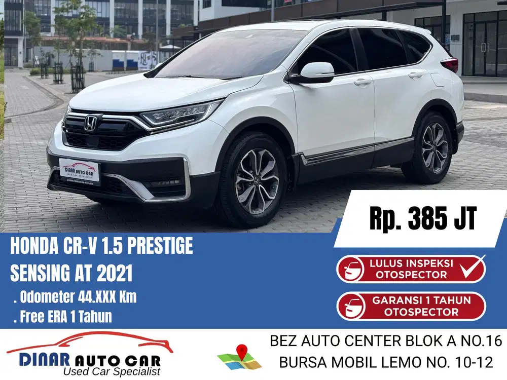 Honda CRV 1.5 AT Turbo Prestige Sensing 2021 Facelift