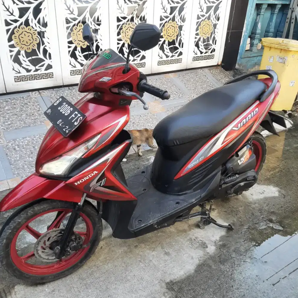 Honda Vario LED 110 2014 ss lengkap mesin bagus stater tokcer BKS KAB