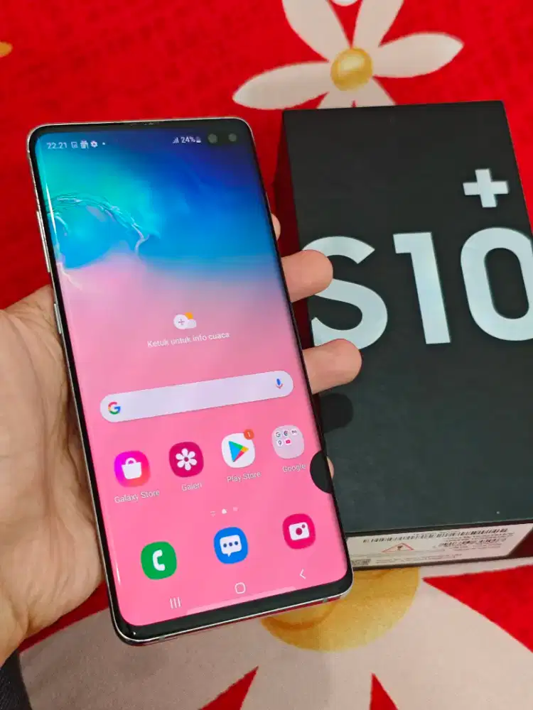 samsung s10 plus 8/128 biru