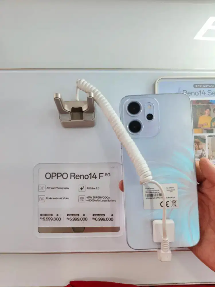 Oppo reno 14F 5G ram 8 256GB