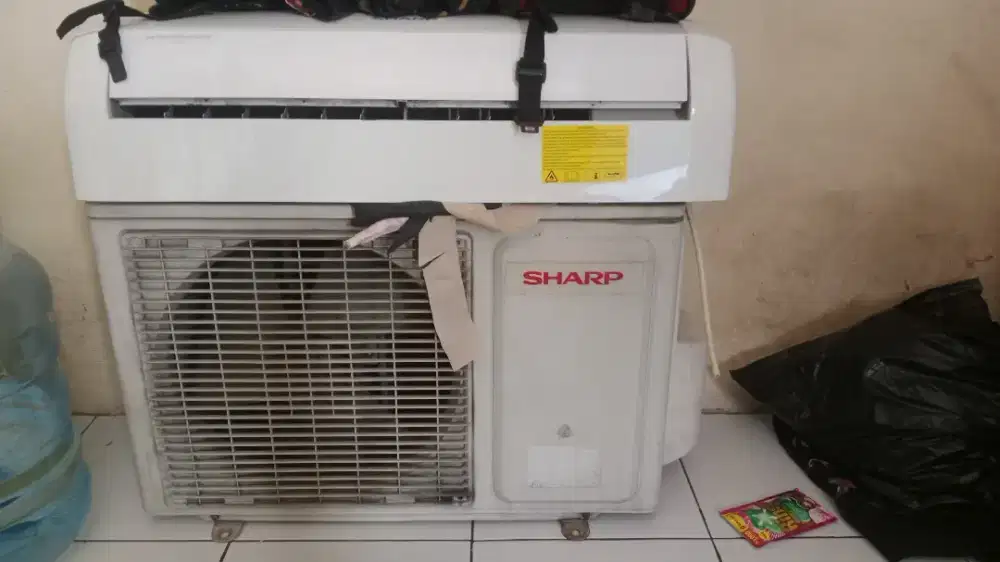 Terima ac bekas kondisi rusak
