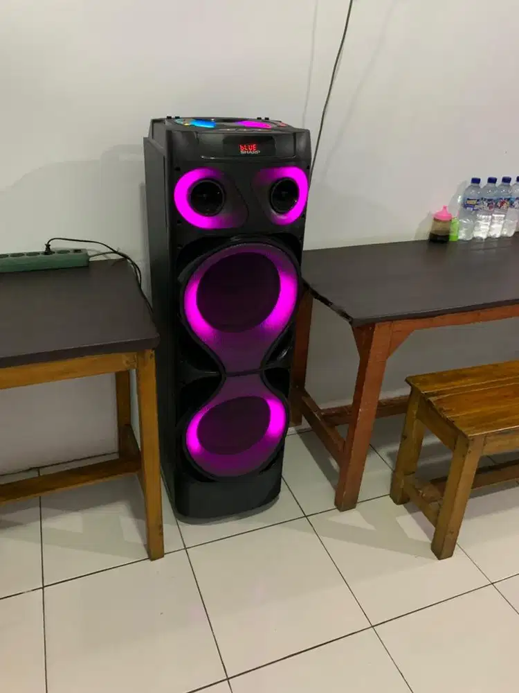 Speaker bluetooth sharp bekas bass