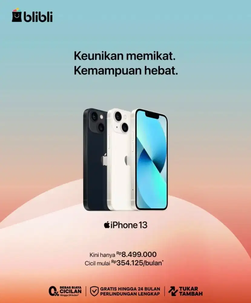 Apple Iphone 13 New Garansi Resmi