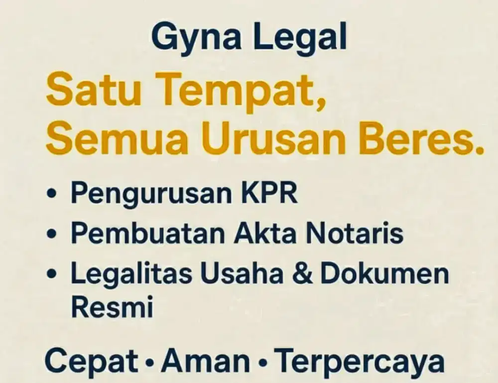 Biro Jasa Legalitas Usaha dan Pengurusan KPR TERPERCAYA di Indonesia