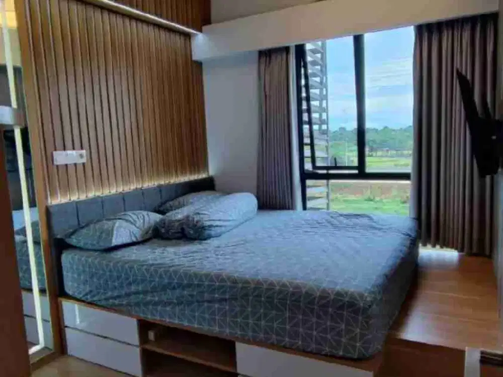 Jual Apartemen Full Furnished sebelah Aeon Mall, Sky House BSD Tangsel, Fl