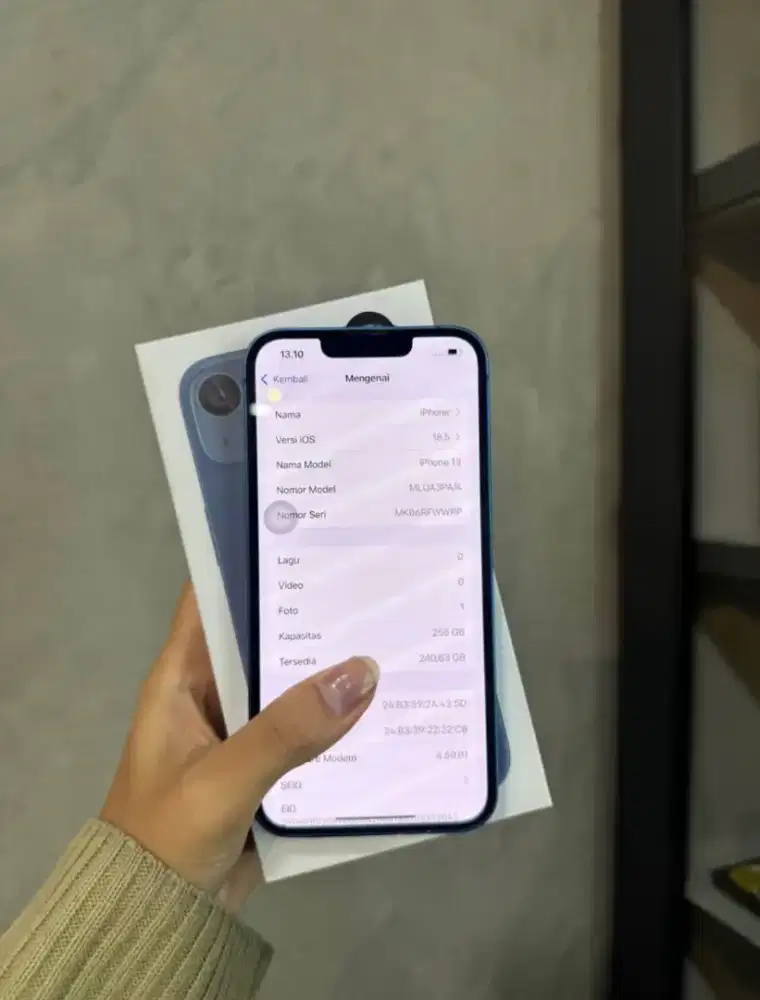 iphone 13 256GB IBOX, KREDIT TANPA DP BUNGA 0%
